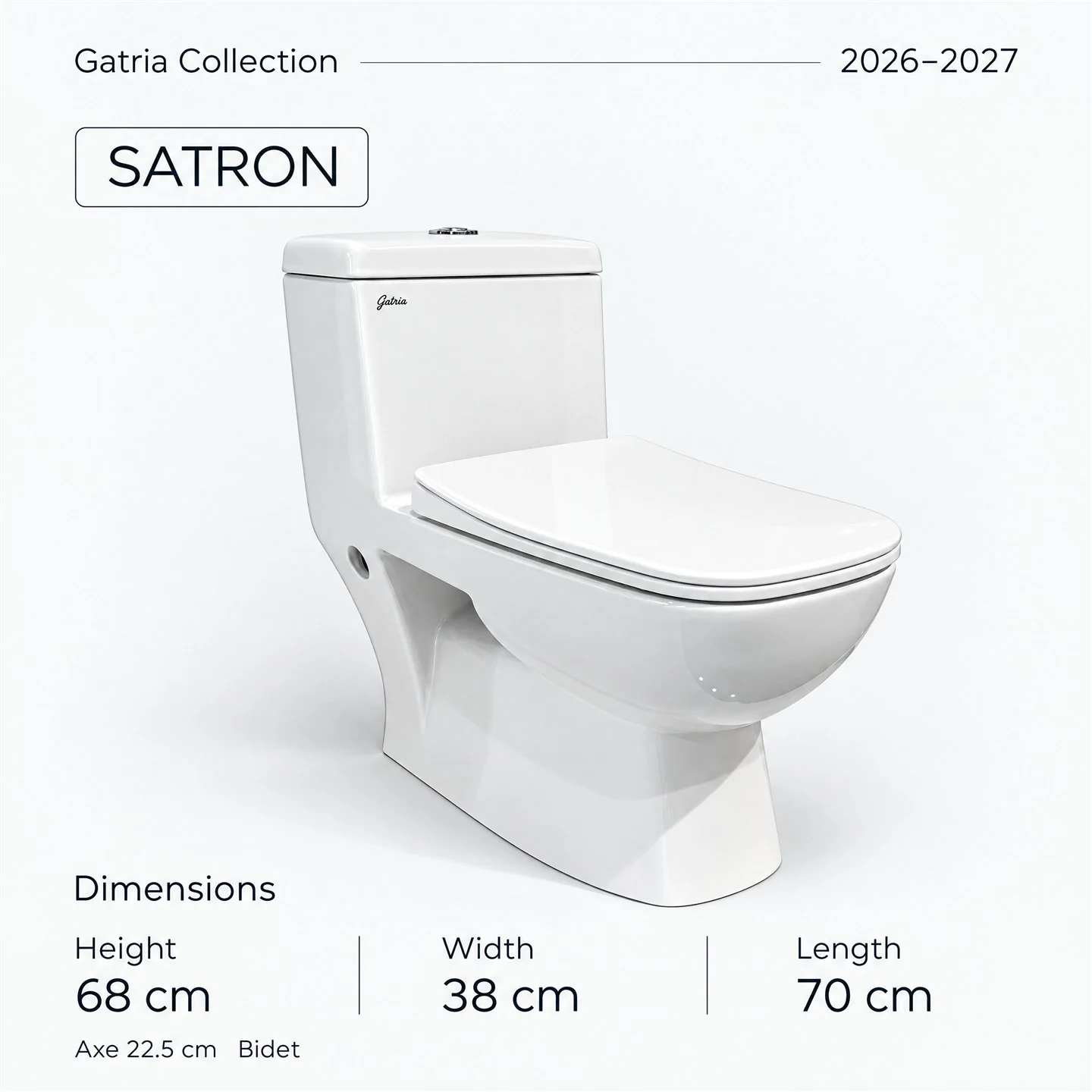 توالت فرنگی SATRON