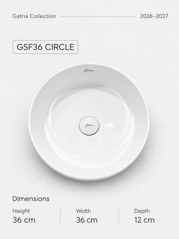 روشویی روصفحهای GSF36 گرد
