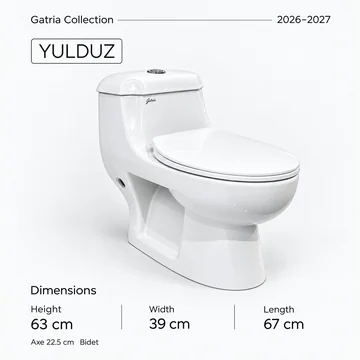 توالت فرنگی YULDUZ