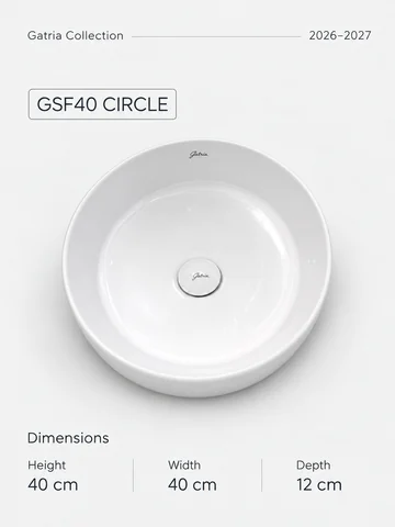 روشویی روصفحهای GSF40 گرد