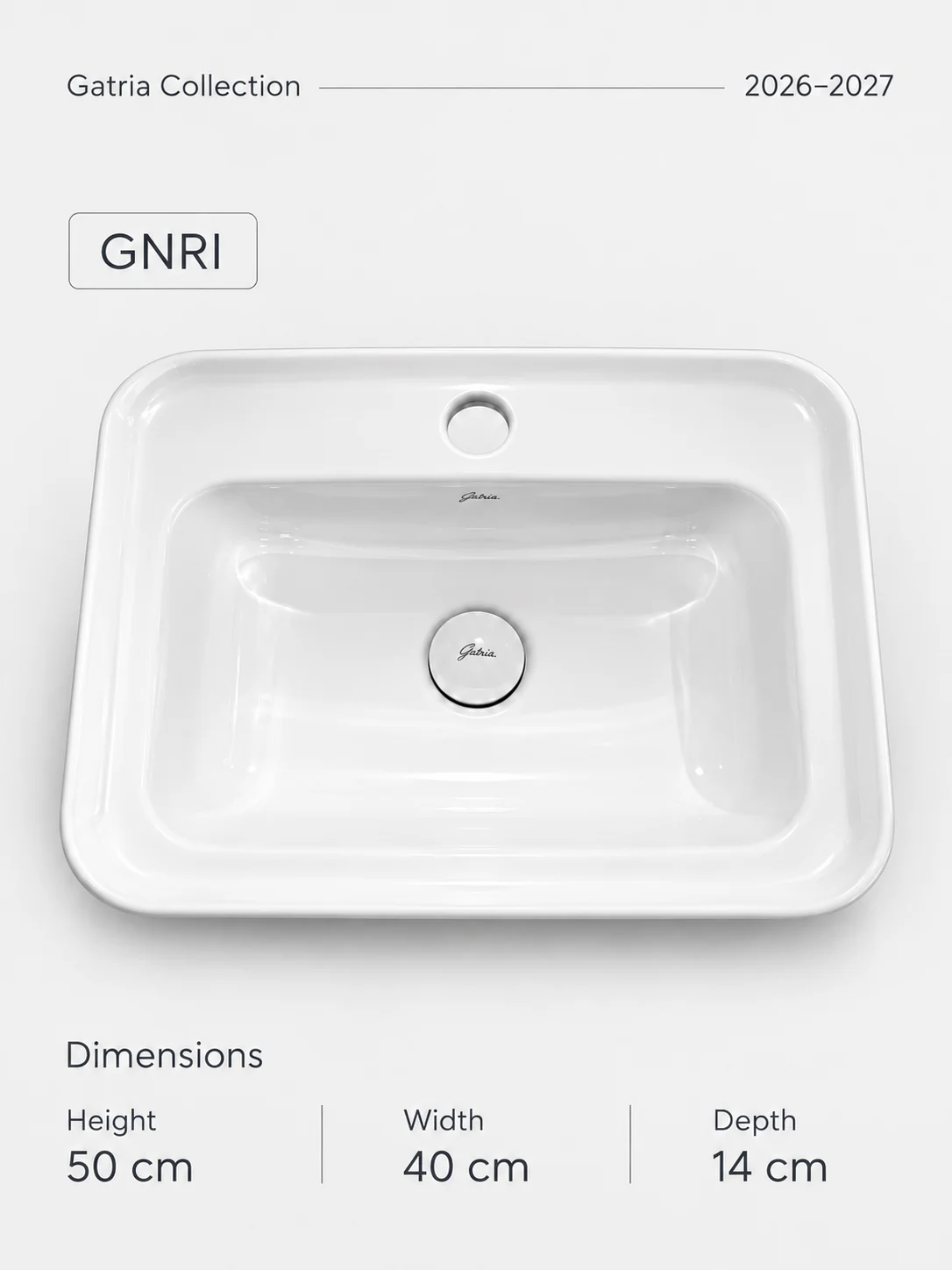 روشویی روصفحهای GNRI