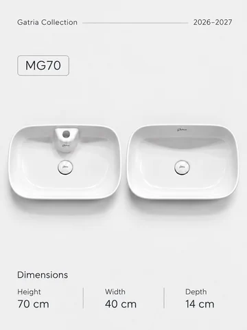 روشویی روصفحهای MG70