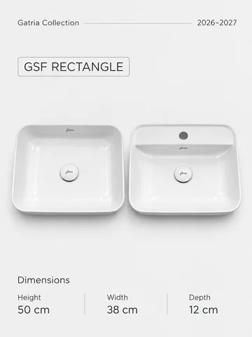 روشویی روصفحهای GSF مستطیلی
