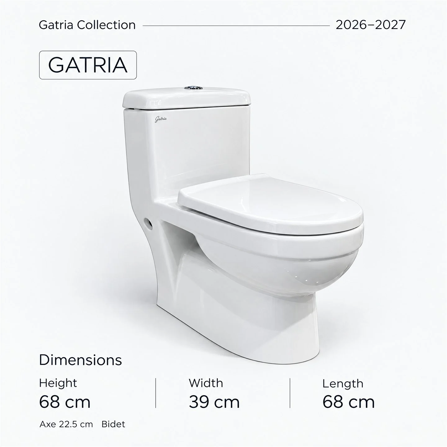 توالت فرنگی GATRIA